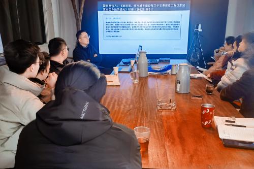 京衡动态丨俞杰栋律师受邀为浙江索宇智造建设科技有限公司作建筑合同实务专题讲座